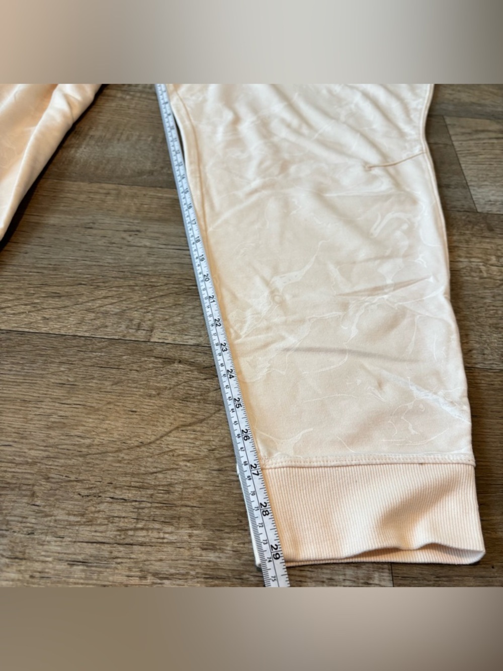 All In Motion Women’s Plus size French Terry Ivory Print Joggers 3X NEW - Picture 7 of 8